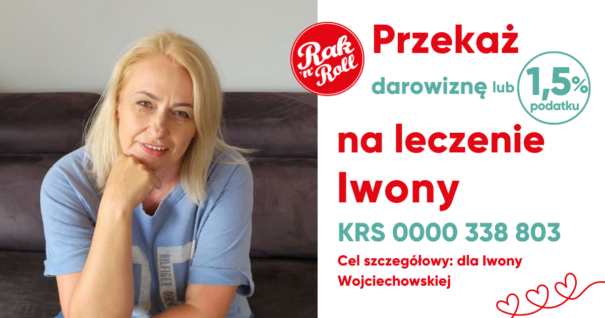 Iwona Wojciechowska Fundacja Rak n Roll Wygraj Życie